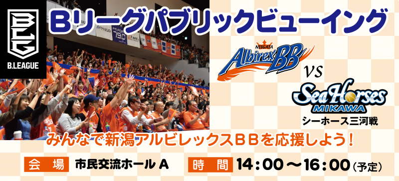 がんばれ!新潟アルビBB